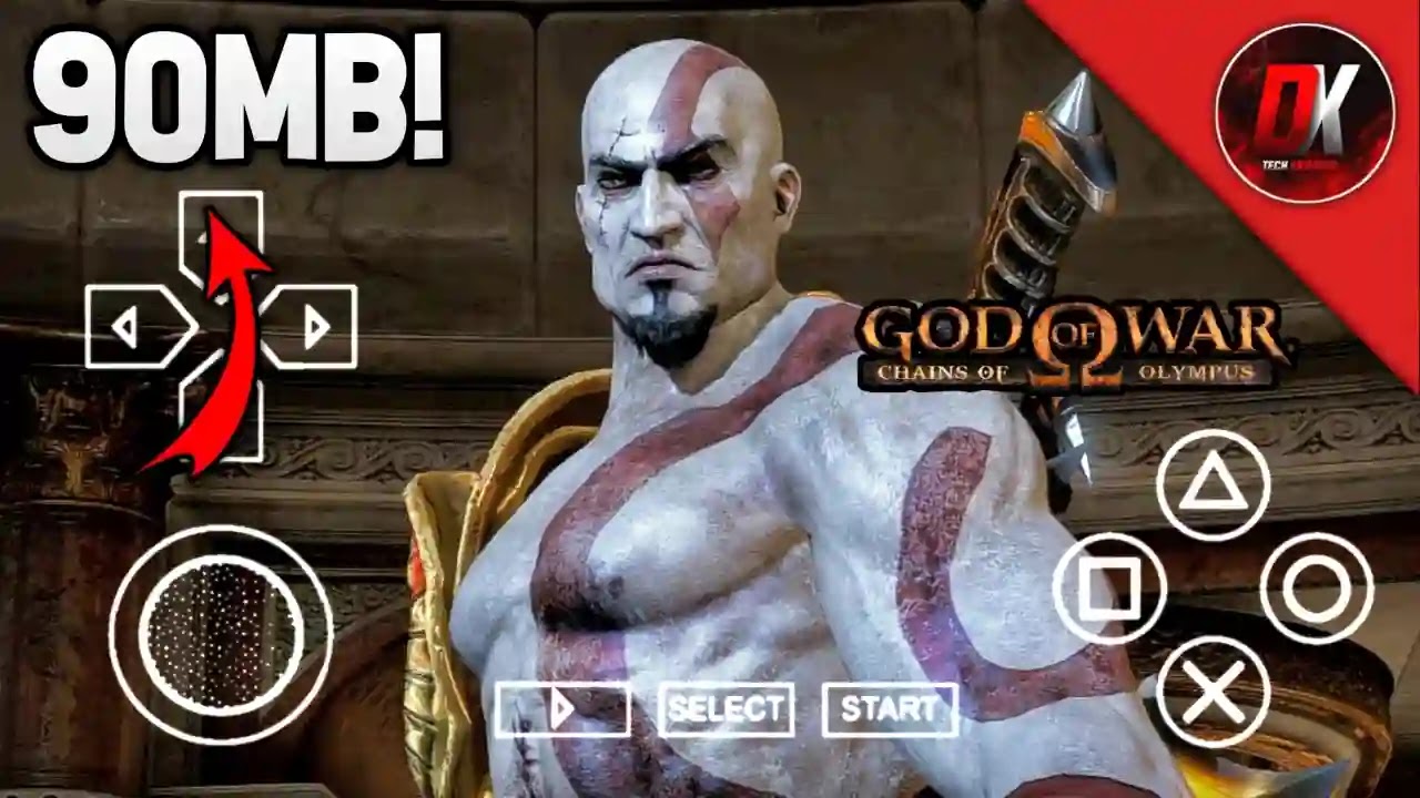 90MB] God Of War Chains Of Olympus Highly Compressed PPSSPP